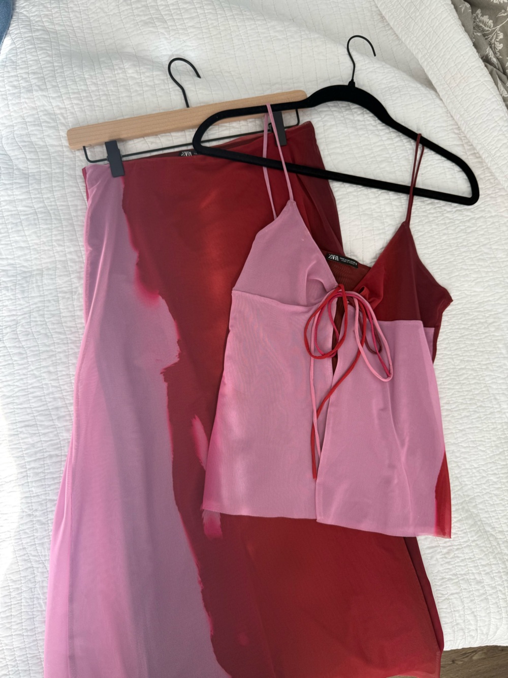 Zara Mesh Set